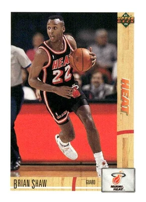 1991-92 Upper Deck #496 Brian Shaw - Image 1 of 2