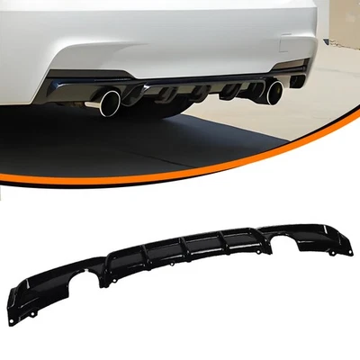 Rear Bumper Diffuser Lip for 2012-2018 BMW F30 F31 320i 325i 328i 335i M Sport Foto 1 de 4