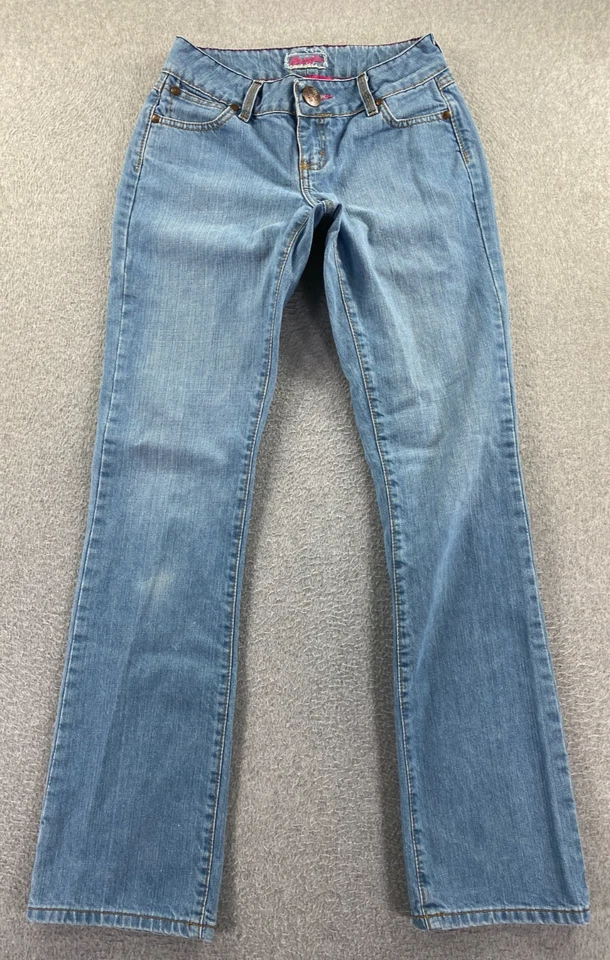 Wrangler Premium Patch Low Rise Bootcut Jeans Womens 3/4 x 34 Western Rodeo - Image 1 of 4