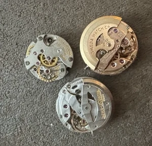 LOT MOVEMENT OMEGA/JAEGER LE COULTRE FOR PARTS (SOLD AS IS ) AIT/MANUAL(LADY) - Picture 1 of 9