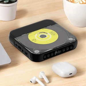 Kabelloser CD Player mit 6 Modi Staubschutz Schutz und Kopfhörer Set - Bild 1 von 25
