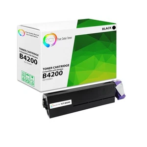 TCT Premium B4200 Black for Okidata B4100 B4200 B4300 Compatible Toner Cartridge - Picture 1 of 6