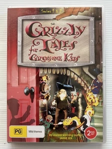 2 Disc DVD - GRIZZLY TALES FOR GRUESOME KIDS Complete Series 1 & 2 (2000) R4 - Picture 1 of 4