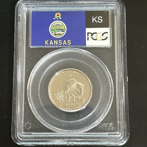 2005-S 25C Kansas PR69 DCAM (Proof) 50 States Quarter - Bild 1 von 4
