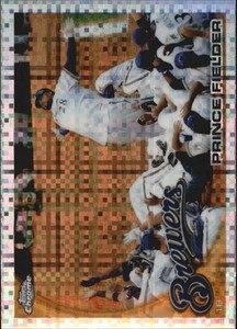 2010 Topps Chrome X-Fractors Baseball Card Pick