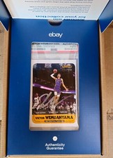 Victor Wembanyama PSA Signed SI Rookie Auto Sports Illustrated Kids 2023 RC Card