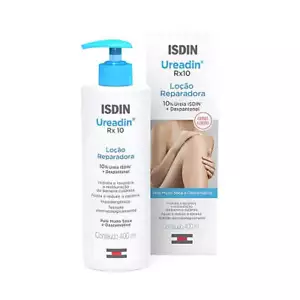 Ureadin Rx 10 Body Moisturizing Cream Dry Skin Care Lotion 400ml Isdin - Picture 1 of 3