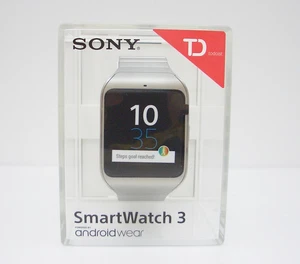 Sony SmartWatch 3 SWR50 Android 4.3 NFC IP68 GPS 4 GB - Stainless Steel - Picture 1 of 5