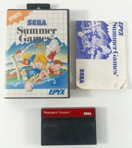 Juego Sega Master System en Su Caja Summer con Instrucciones Y Supervisión - Imagen 1 de 2