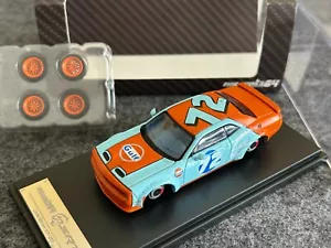 Dodge SRT modelo de coche de aleación fundida a presión Fine Works 1/64 edición limitada-Gulf - Imagen 1 de 10