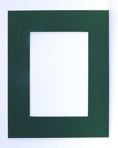 5x7 Green Picture Framing Mat for 4x6 Photo Painting Art Crafts Watercolor - Picture 1 of 1