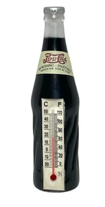 Vtg Small Pepsi-Cola Bottle Thermometer Magnet by Source Mfg 4.5" Pepsi Cola - Picture 1 of 5