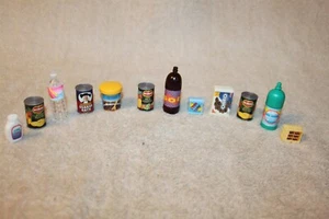 Muñeca Barbie PRODUCTOS DE COCINA, refrescos, galletas, helados, melocotones enlatados, etc. - Imagen 1 de 1