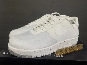 Nike Air Force 1 Crater Summit White CT1986 100 - Sz Womens 11.5 / Mens 10 Nobox - Picture 1 of 8
