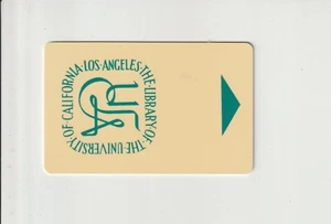 Library of the University of California Los Angeles Vintage Charge Card EXPIRED - Picture 1 of 3