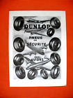 PUBLICITE DE PRESSE DUNLOP PNEUS DE SECURITE POUR AVIONS AD 1949