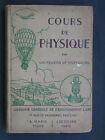 Cours de physique - Librairie de l'enseignement libre 1943 - acoustique fluide