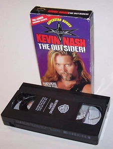 1999 WCW Superstar Series Kevin Nash: The Outsider! VHS Full-Length Screener - Imagen 1 de 3
