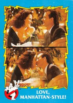 1989 Topps Ghostbusters #55 Love, Manhattan-Style! 👻 - Image 1 of 3