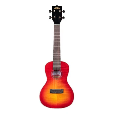 Kala Gloss Flame Maple Cherry Burst Concert Ukulele - Image 1 of 3