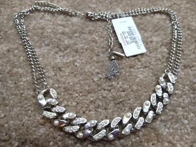 Collar de cadena Kohl's tono plata Foto 1 de 4