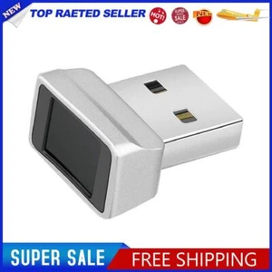 USB Fingerprint Reader for Windows 10 Hello PC Notebook Lock Unlock Scanner - Afbeelding 1 van 3