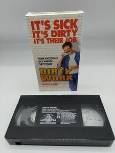 Dirty Work VHS Norm MacDonald Artie Lange - Picture 1 of 8
