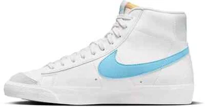 Nike Blazer Mid '77 Vintage (BQ6806-126) "White/Aquarius Blue" Men's Sneakers - Picture 1 of 8