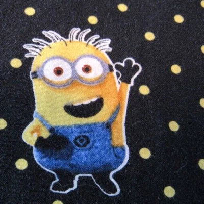 SCRUB TOP DESPICABLE  ME  Size 2 X  ( 3 Front Pockets   MInion Made - Image 1 of 4