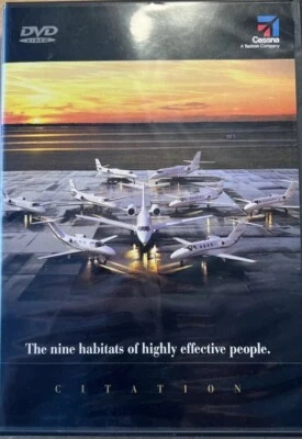 The Nine Habitats of Highly Effective People DVD Cessna Citation Like New - Image 1 of 4