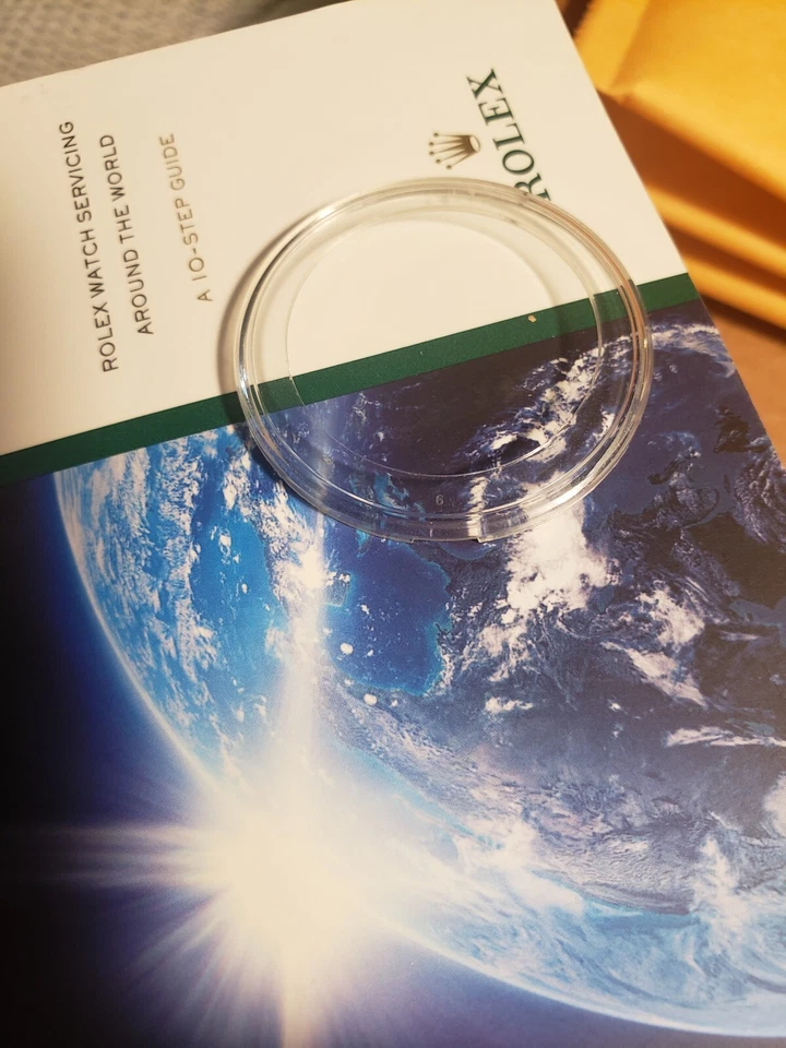 Protector de bisel Rolex genuino - "6" - 40 mm Submariner Foto 1 de 1