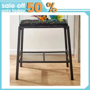 Aqua Culture 10-15 Gallon Steel Aquarium Stand, Black - Picture 1 of 6