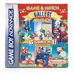 Nintendo Game Boy Advance Spiel : Game & Watch Gallery 6 Games in 1 - GBA OVP - Bild 1 von 10