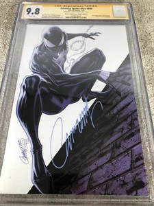Amazing SPIDER MAN 800 CGC SS 9.8 Campbell Black Suit Virgin Variant 7/18 - Picture 1 of 4