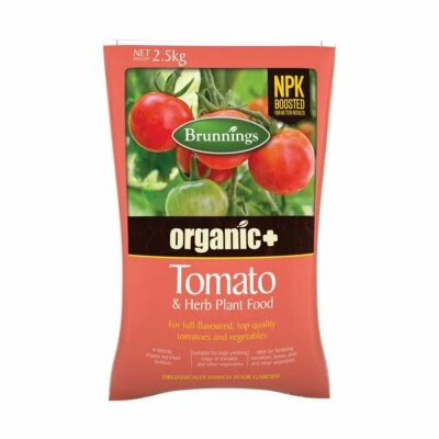 Organic Tomato & Herb Plant Food 2.5kg Brunnings Capsicum Cucumber Lettuce Beans - image 1 of 3
