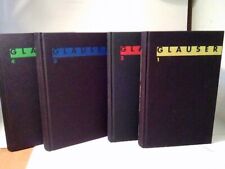 Konvolut: 4 Bände (von4) Das erzählerische Werk - komplette Ausgabe. Glauser, Fr