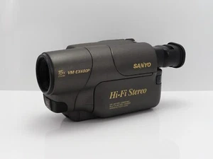 SANYO VM-EX480P CAMCORDER 8MM ANALOGUE VIDEO CAMERA VIDEO-8 TAPE - Picture 1 of 3