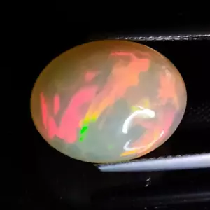 5,17CTS igi certificato opale etiope naturale ovale cabochon pietre preziose sfuse" - Foto 1 di 2