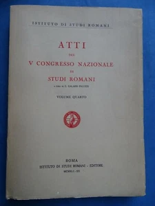 ARCHITETTURA-URBANISTICA-FASCISMO-ATTI V CONGRESSO STUDI ROMANI-1941-VOL. IV - Picture 1 of 5