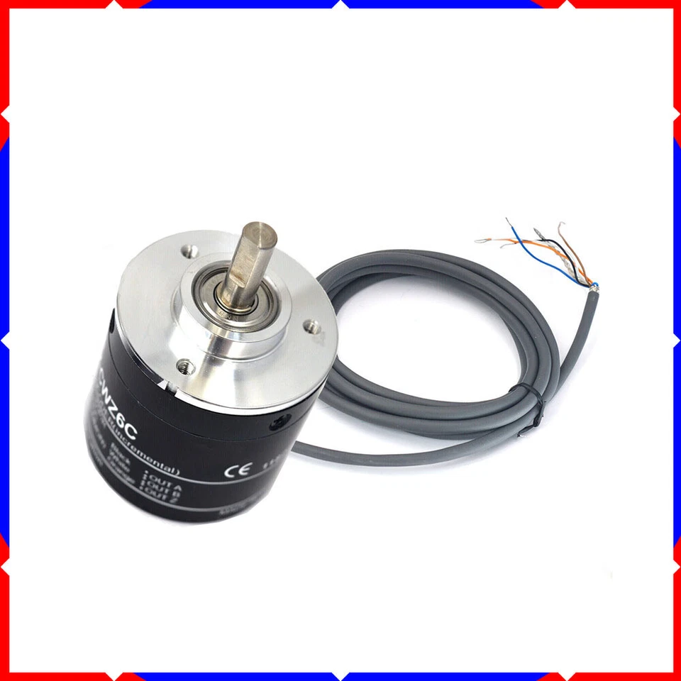 Omron E6B2-CWZ6C 100P/R 200P/R 300P/R 400P/R 500P/R 800P/R 1000P/R 2000P/R Lot - Image 1 of 4