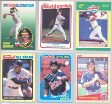 1989 Fleer Baseball Exciting-All-Stars-MVP's-World Series-Superstars You Pick!