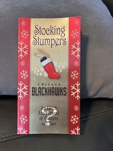 Stocking Stumpers Chicago Blackhawks Trivia Quiz Book Red Letter Press 2014 - Imagen 1 de 8