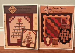 Cattail Creek & Warm Memories Quilt Patterns by Kansas Troubles Quilters - Picture 1 of 3