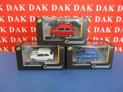 Die cast 1/43 Set Modellini Auto 3 Pezzi Mini Cooper The Italian Job by Cararama - Immagine 1 di 4
