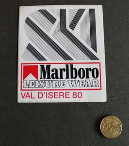 Aufkleber / Sticker - Marlboro - SKI Val d'Isère 1980 - Bild 1 von 2