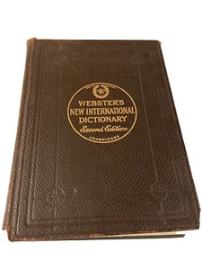 Webster’s New International Dictionary Second Edition Unabridged 1954 - Picture 1 of 8