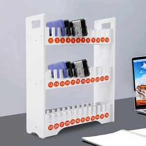 36 Slots Wall-Mounted Cell Phone Storage Cabinet Desktop for School Classroom - Picture 1 of 17