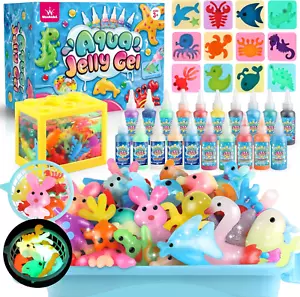 wookidel Magic Gel Water Elf Toy Kit, Aqua Fairy Water Kit with 20PCS Magic Gel - Picture 1 of 8