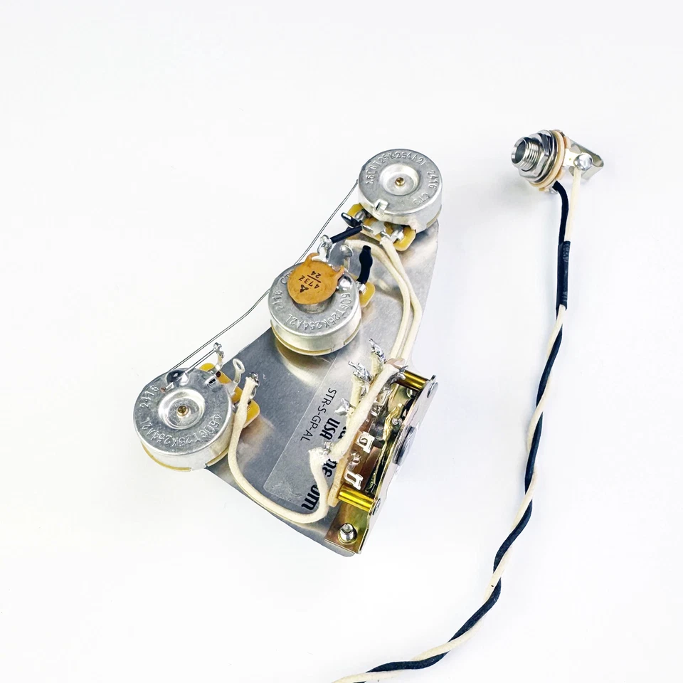 Custom 1963-64 Fender Stratocaster Wiring Harness - SRV Lenny - Image 1 of 4