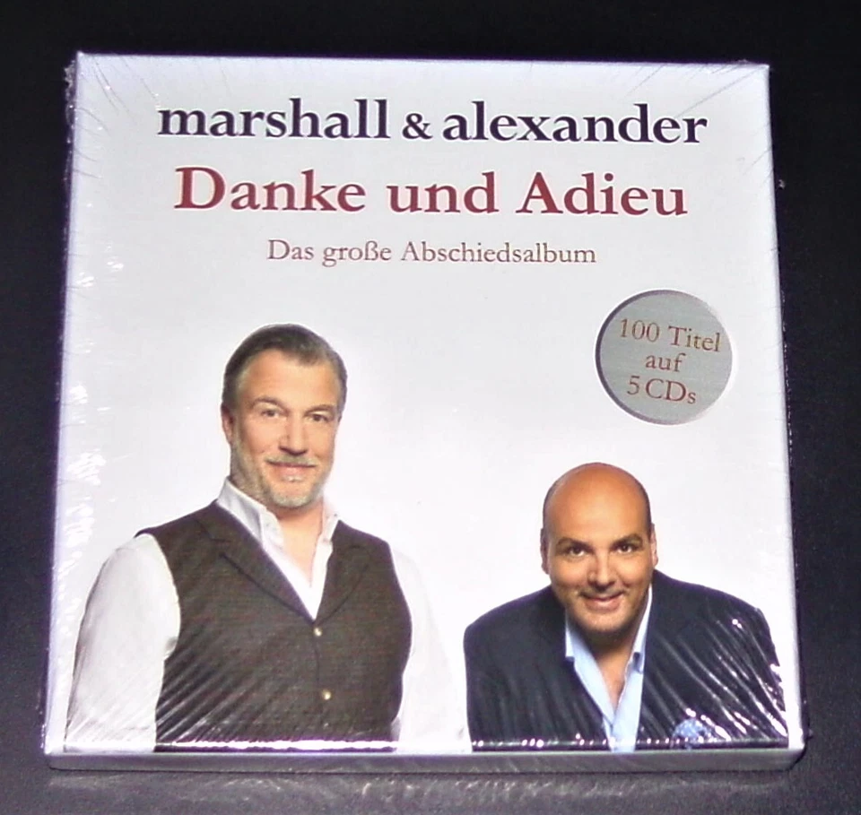 MARSHALL & ALEXANDER DANKE UND ADIEU DAS GROßE ABSCHIEDSALBUM 5 CD BOX NEU & OVP - Bild 1 von 4